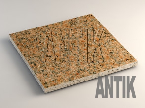 Granite Rosa Kyshyn facing tile 400x400x20