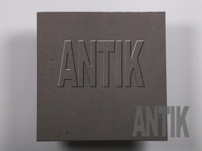 Shot blasting basalt paving tile 300x300x30