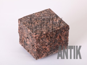 Split-Machine cut granite cube Star of Ukraine 100x100x100